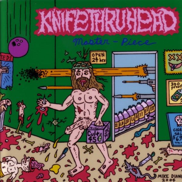 KNIFETHRUHEAD - Master-Piece cover 