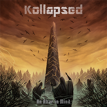 KOLLAPSED - An Altar In Mind cover 
