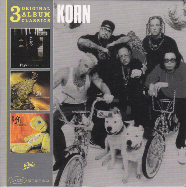 KORN - 3 Original Album Classics cover 