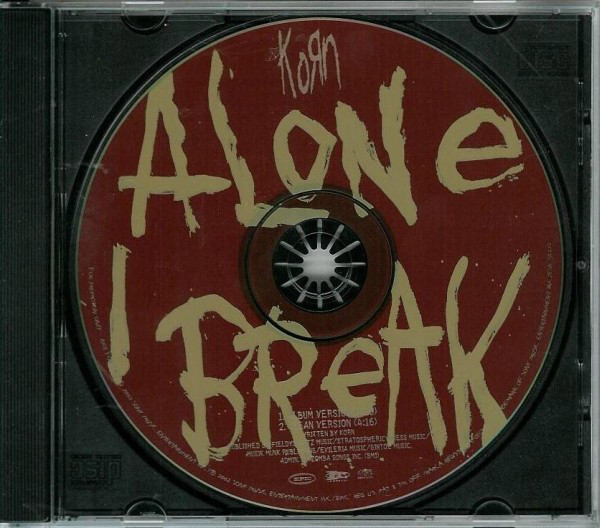 KORN - Alone I Break cover 