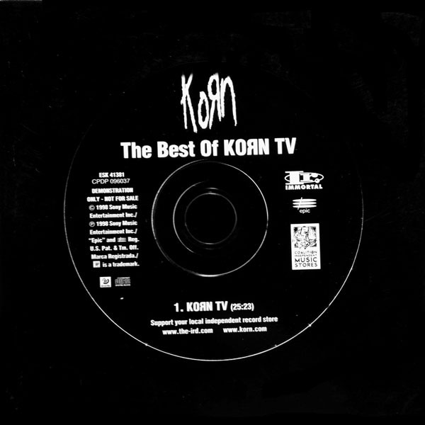 KORN - The Best of Korn TV cover 