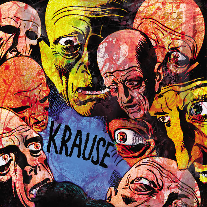 KRAUSE - Vague Outlines Of Almost Recognisable Shapes​ / ​The Fraternity Of Lost Men​-​Children cover 