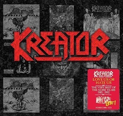 KREATOR - Love Us or Hate Us - The Very Best of the Noise Years 1985-1992 cover 