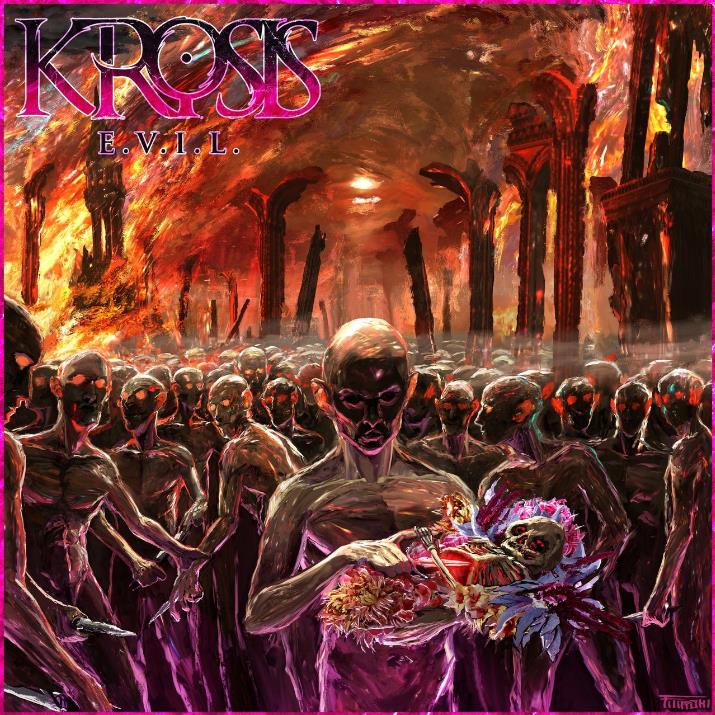 KROSIS - E.V.I.L. cover 