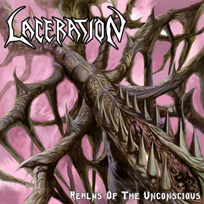 LACERATION - Realms of the Unconscious cover 