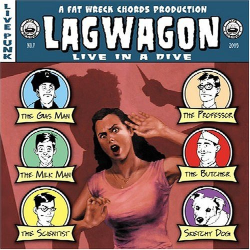 LAGWAGON - Live in a Dive cover 