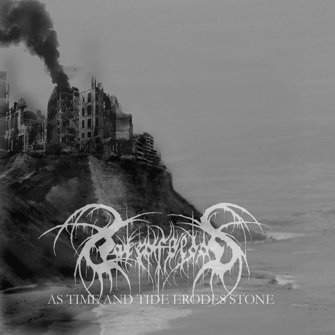 LAKE OF BLOOD - As Time and Tide Erodes Stone cover 
