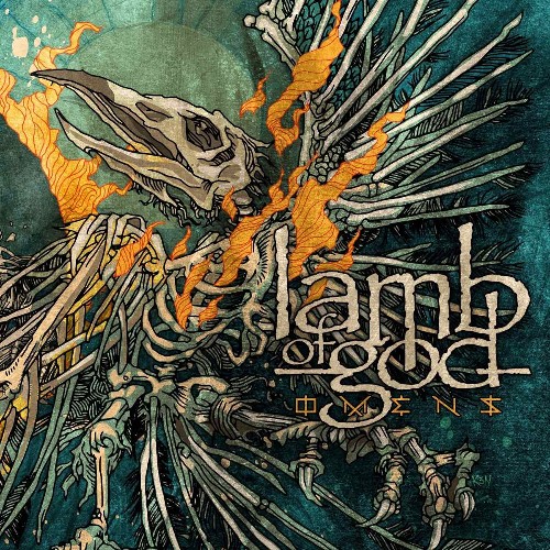 LAMB OF GOD - Omens cover 