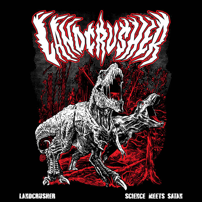 LANDCRUSHER - Science Meets Satan cover 