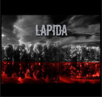 LAPIDA - Promo CD cover 
