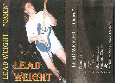 LEAD WEIGHT - Omen cover 