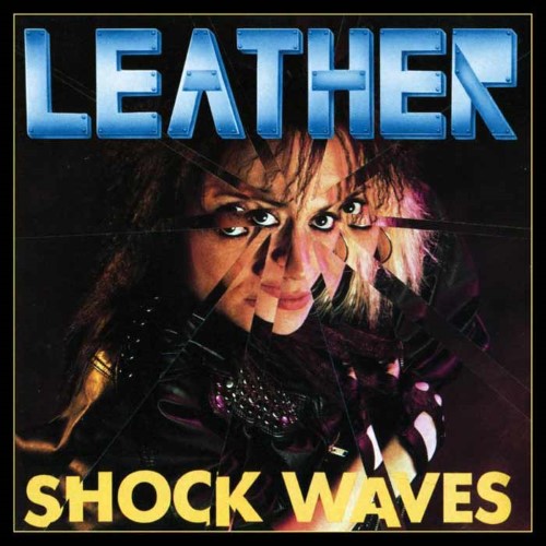 LEATHER - Shock Waves cover 