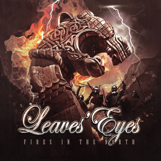 LEAVES' EYES - Fires in the North cover 