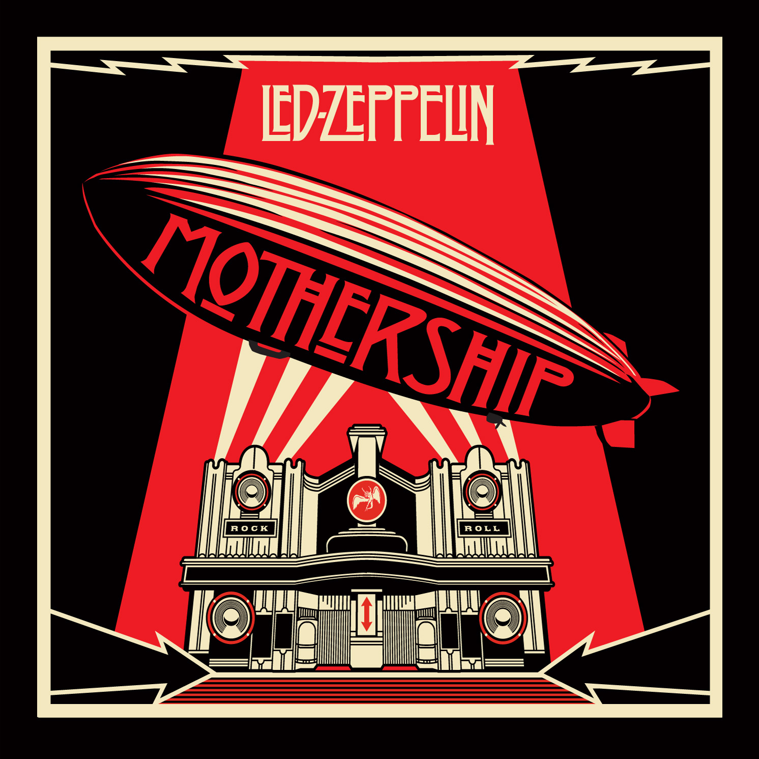 LED ZEPPELIN - Mothership cover 