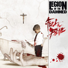LEGION OF THE DAMNED - Feel the Blade cover 