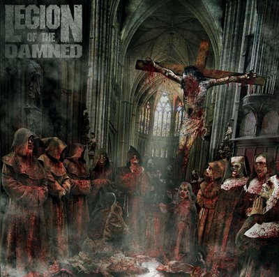 LEGION OF THE DAMNED - Full of Hate cover 