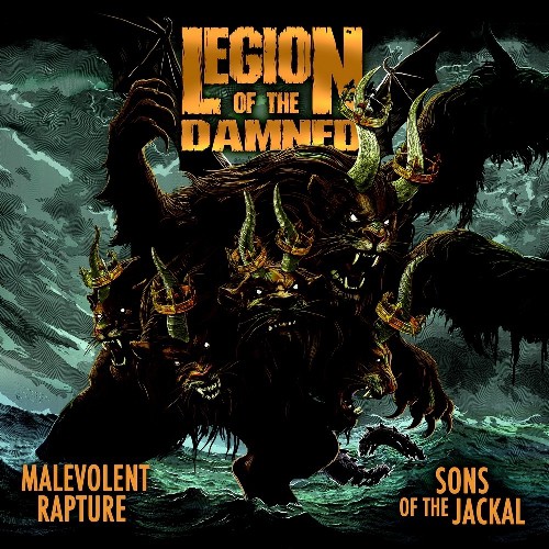LEGION OF THE DAMNED - Malevolent Rapture / Sons of the Jackal cover 