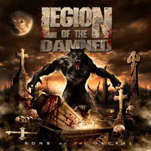 LEGION OF THE DAMNED - Sons of the Jackal cover 