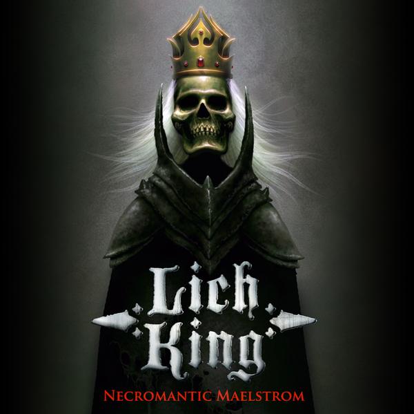 LICH KING - Necromantic maelstrom cover 