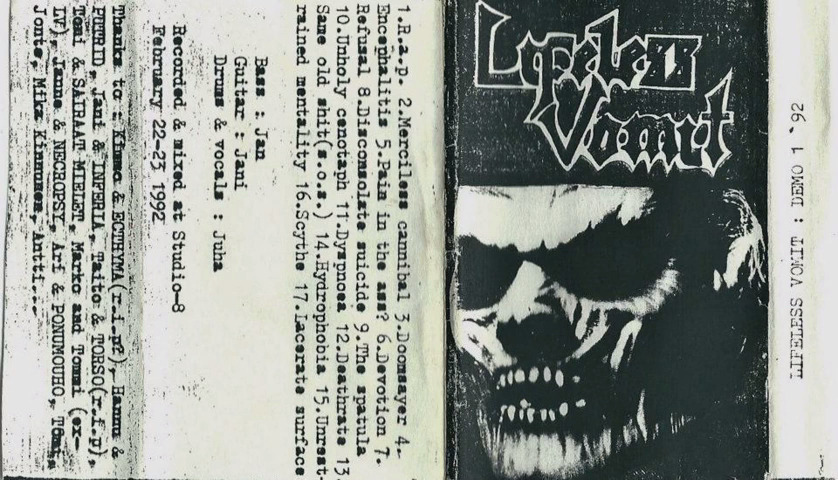 LIFELESS VOMIT - Demo 1992 cover 