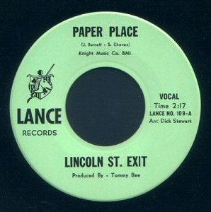 LINCOLN STREET EXIT - Paper Place cover 