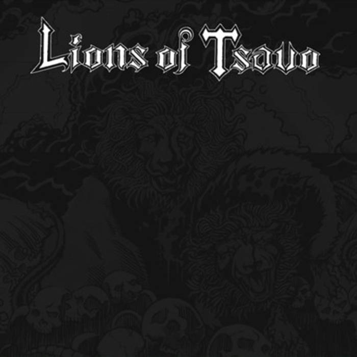 LIONS OF TSAVO - Tsunamicron cover 