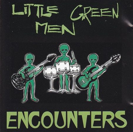 LITTLE GREEN MEN - Encounters cover 
