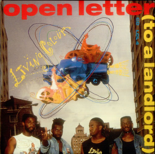 LIVING COLOUR - Open Letter (To A Landlord) cover 