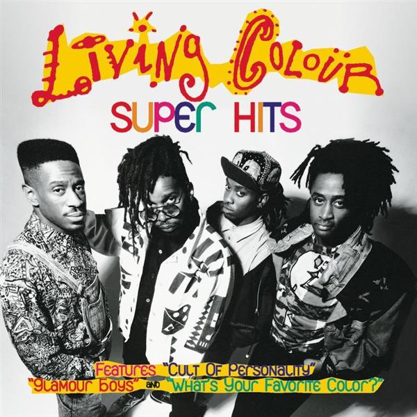 LIVING COLOUR - Super Hits cover 