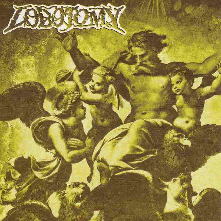 LOBOTOMY - Against the Gods / Nailed in Misery cover 