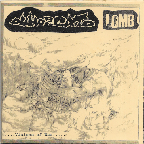 LOMB - ....Visions Of War..... ......Stench Of Gore.... cover 