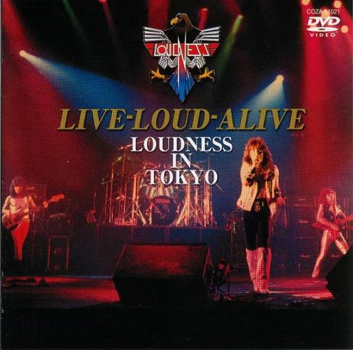LOUDNESS - Live-Loud-Alive Loudness in Tokyo cover 