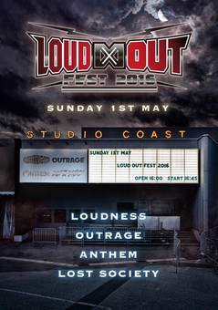 LOUDNESS - Loud∞Out Fest 2016 cover 