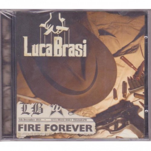 LUCA BRASI - Fire Forever cover 