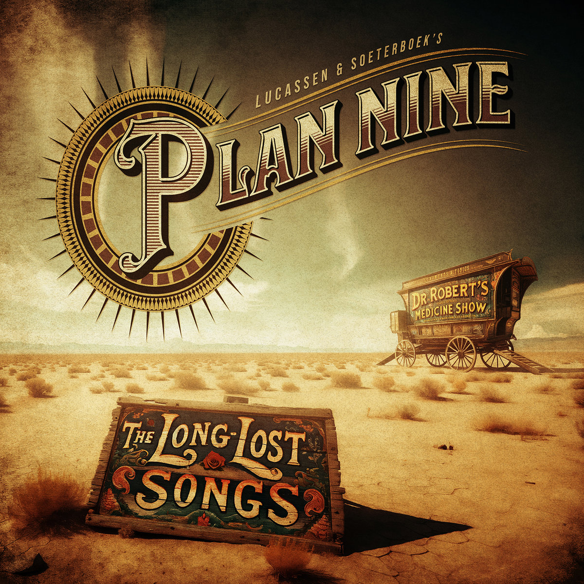 LUCASSEN & SOETERBOEK'S PLAN NINE - The Long​-​Lost Songs cover 