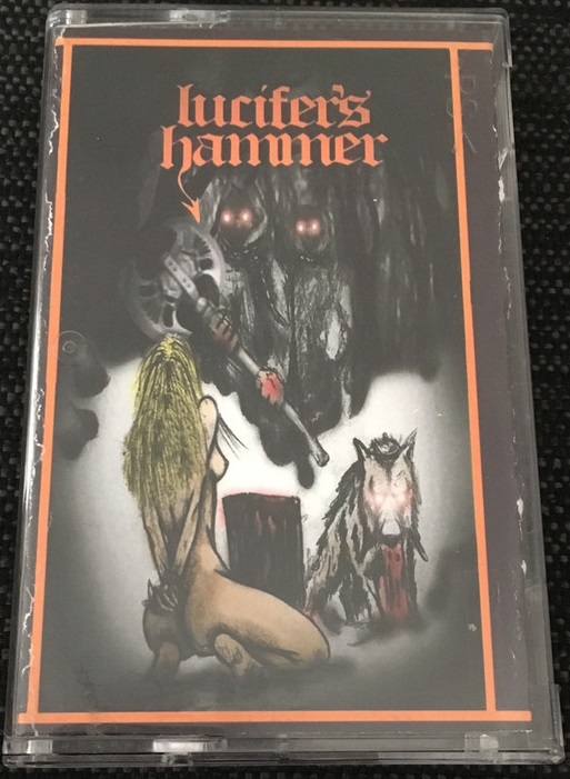 LUCIFER'S HAMMER - Night Sacrifice Demo MMXIII cover 