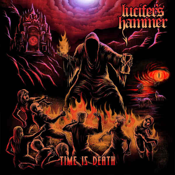 LUCIFER'S HAMMER - Time Is Death cover 