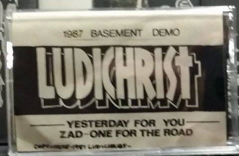 LUDICHRIST - 1987 Basement Demo cover 