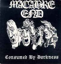 MACABRE END - Consumed By Darkness cover 