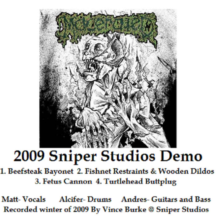 MACERATED - 2009 Sniper Studios Demo cover 