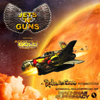 MACHINAE SUPREMACY - Jets'n'Guns Gold cover 