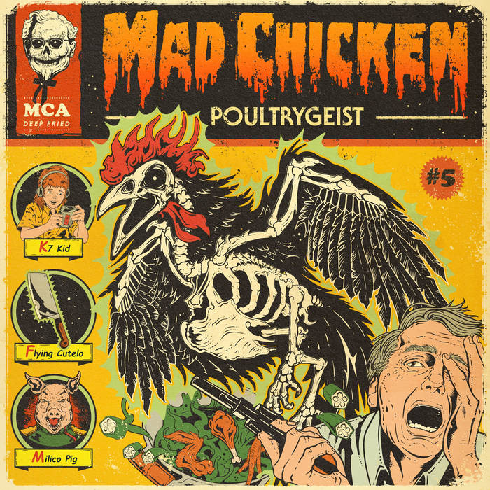 MAD CHICKEN - Poultrygeist cover 