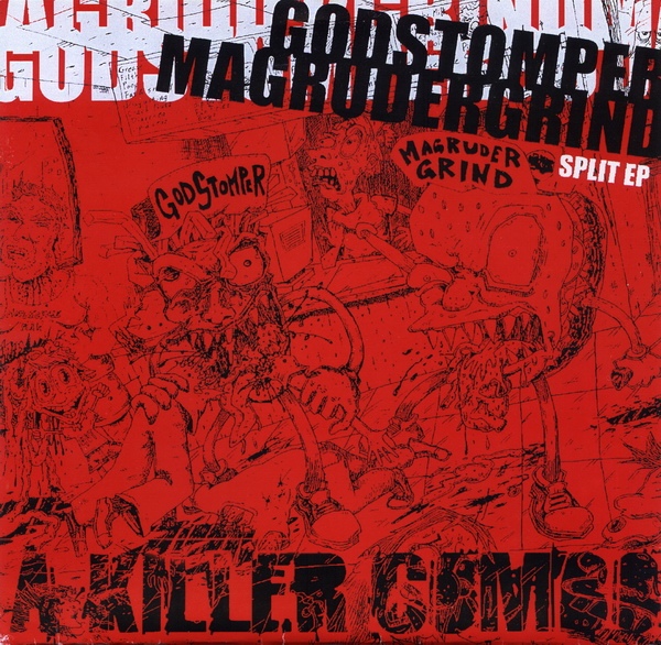 MAGRUDERGRIND - A Killer Combo Split EP cover 