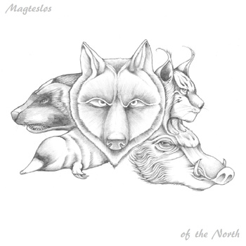 MAGTESLØS - Of The North cover 