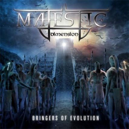 MAJESTIC DIMENSION - Bringers of Evolution cover 
