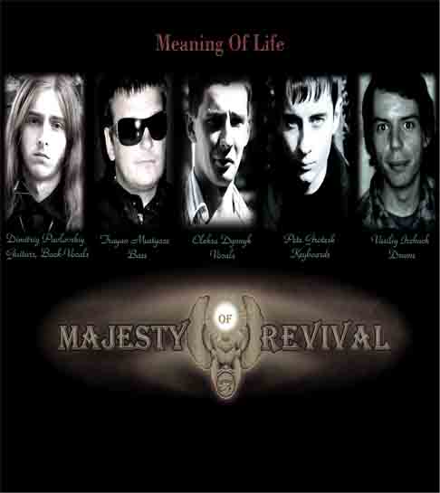 MAJESTY OF REVIVAL - Meaning of Life cover 