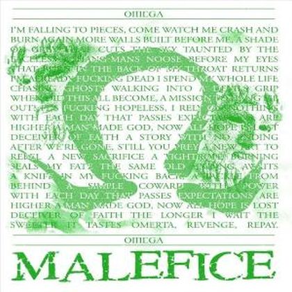 MALEFICE - Omega cover 