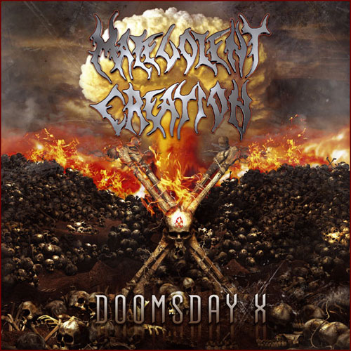 MALEVOLENT CREATION - Doomsday X cover 