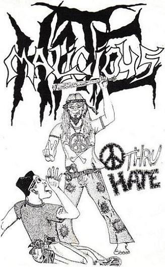 MALICIOUS HATE - Peace Thru Hate cover 