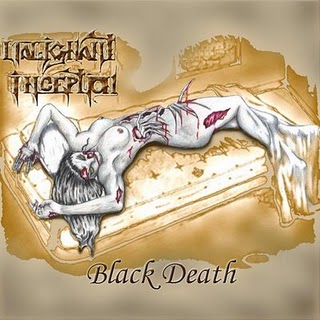 MALIGNANT INCEPTION - Black Death cover 